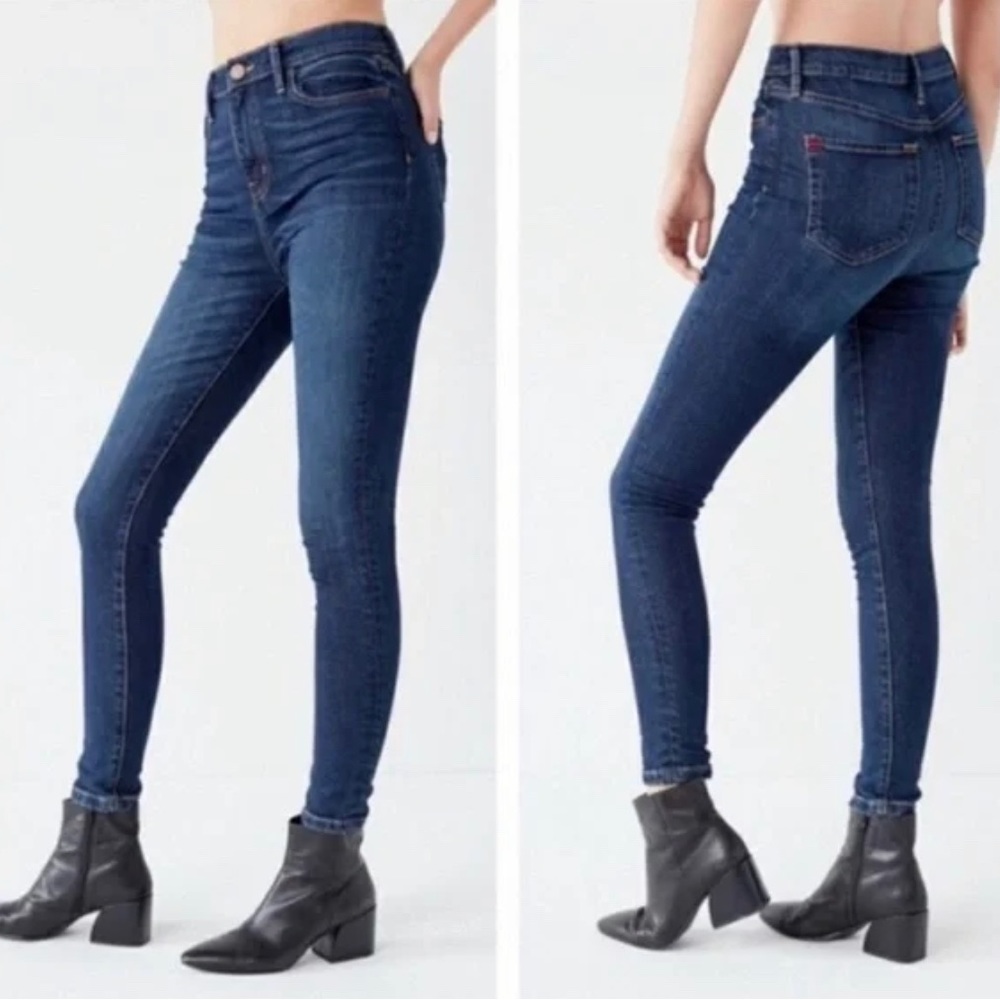 BDG Twig High Rise Dark Blue Denim Skinny Jeans 26W
